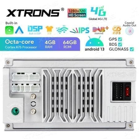 Rádio Xtrons Android 13 8" Octa-Core MTK8667 4GB 64GB Mercedes-Benz S/B - Image 10