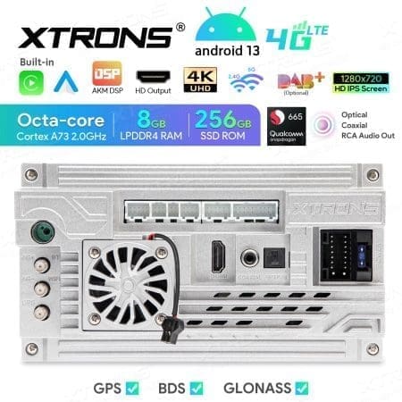 Rádio Xtrons Android 13 9" Snapdragon 665 8GB 256GB Porsche Cayenne S/Botões 2003-2010 - Image 11