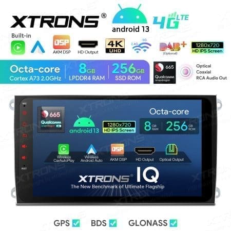 Rádio Xtrons Android 13 9" Snapdragon 665 8GB 256GB Porsche Cayenne S/Botões 2003-2010 - Image 3
