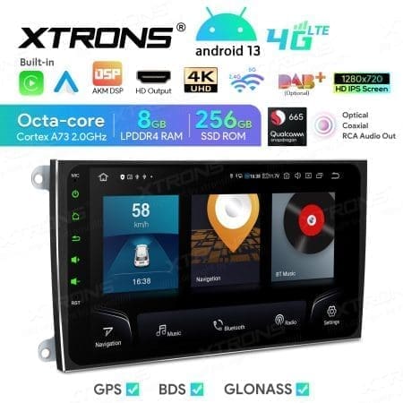 Rádio Xtrons Android 13 9" Snapdragon 665 8GB 256GB Porsche Cayenne S/Botões 2003-2010 - Image 7