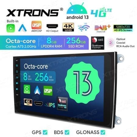 Rádio Xtrons Android 13 9" Snapdragon 665 8GB 256GB Porsche Cayenne S/Botões 2003-2010 - Image 10