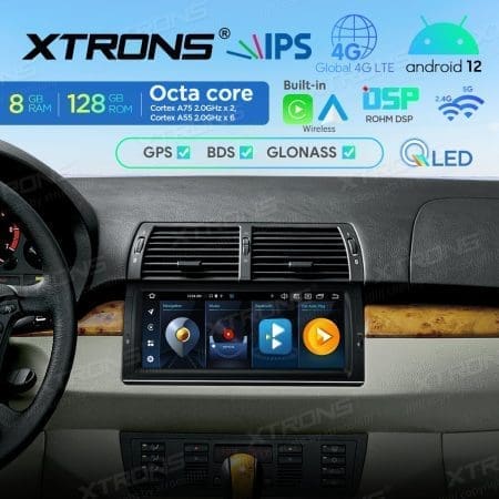 Rádio Xtrons Android 12 10.25" Octa-Core 1.8Ghz 6GB 128GB BMW X5 E53 1999-2006 - Image 12