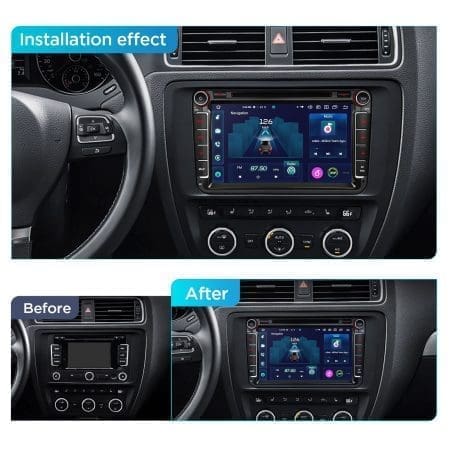 Rádio Xtrons Android 12 8" Octa-Core 1.8Ghz 6GB 128GB Volkswagen, Seat e Skoda - Image 12
