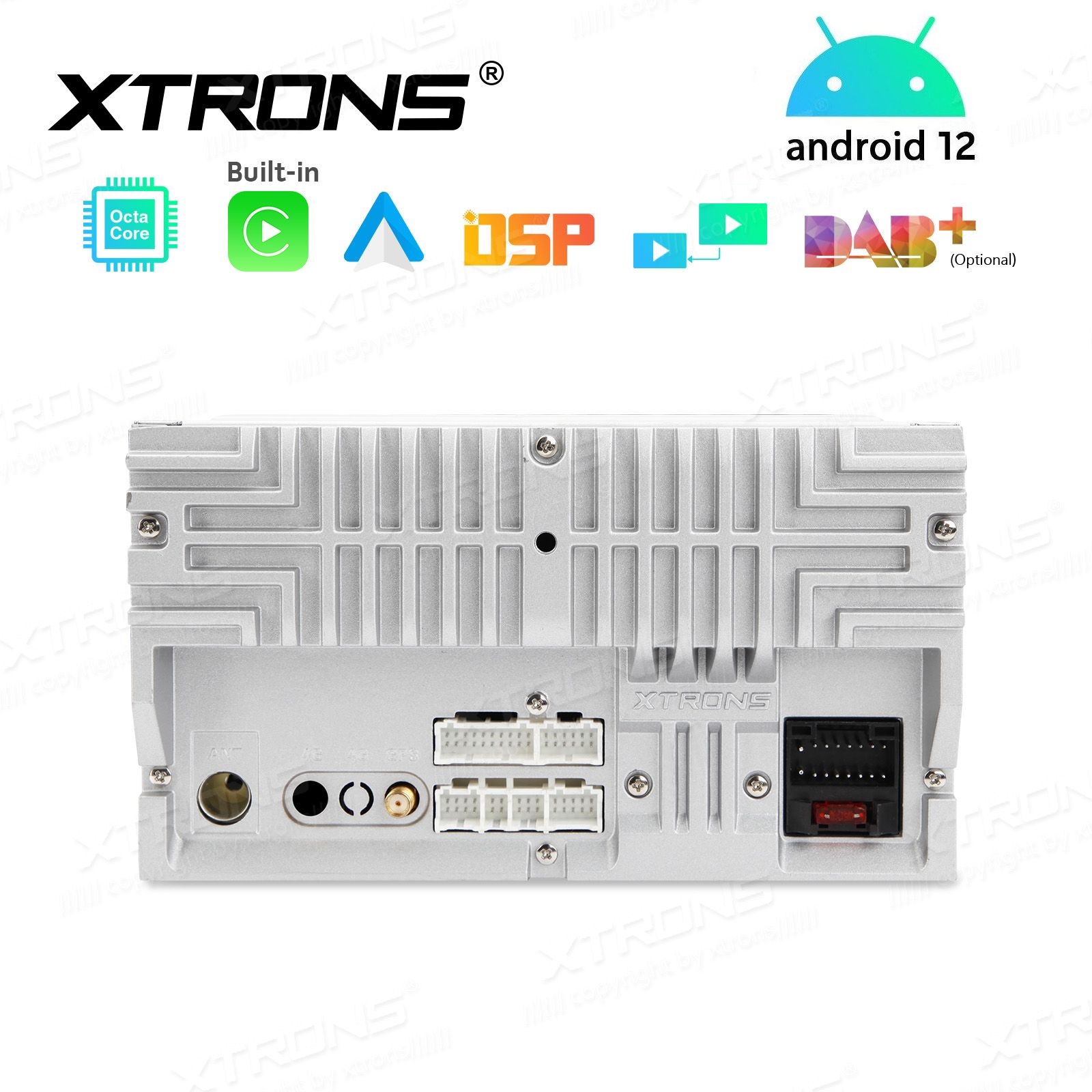 Rádio Xtrons Android 12 6.2" Octa-Core MTK 2GB 32GB Toyota C/ Botões - Image 2