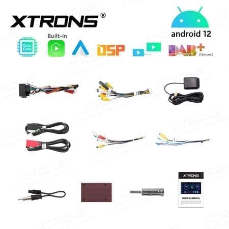 Rádio Xtrons Android 12 7" Octa-Core MTK 2GB 32GB Mercedes-Benz - Image 12