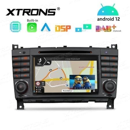 Rádio Xtrons Android 12 7" Octa-Core MTK 2GB 32GB Mercedes-Benz - Image 7