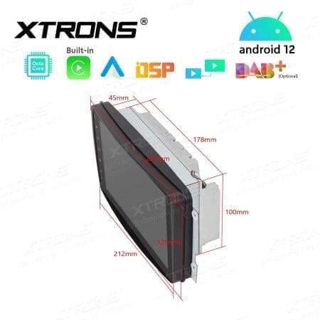 Rádio Xtrons Android 12 8" Octa-Core MTK 2GB 32GB Mercedes-Benz - Image 11