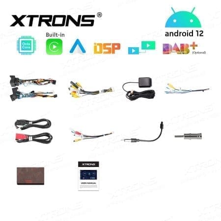 Rádio Xtrons Android 12 8" Octa-Core MTK 2GB 32GB Mercedes-Benz - Image 12