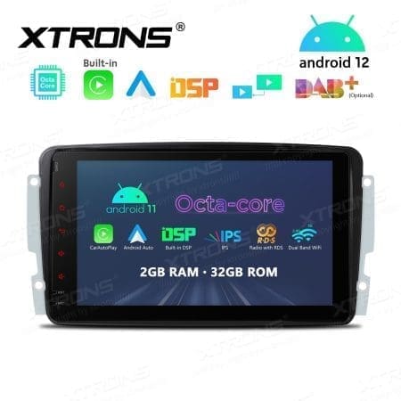 Rádio Xtrons Android 12 8" Octa-Core MTK 2GB 32GB Mercedes-Benz - Image 3