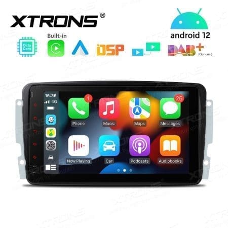 Rádio Xtrons Android 12 8" Octa-Core MTK 2GB 32GB Mercedes-Benz - Image 5