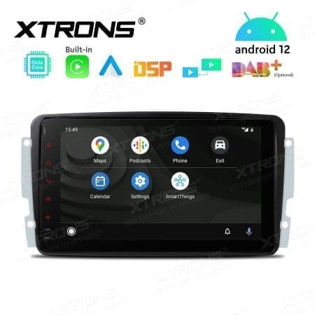 Rádio Xtrons Android 12 8" Octa-Core MTK 2GB 32GB Mercedes-Benz - Image 6