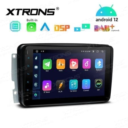 Rádio Xtrons Android 12 8" Octa-Core MTK 2GB 32GB Mercedes-Benz - Image 8