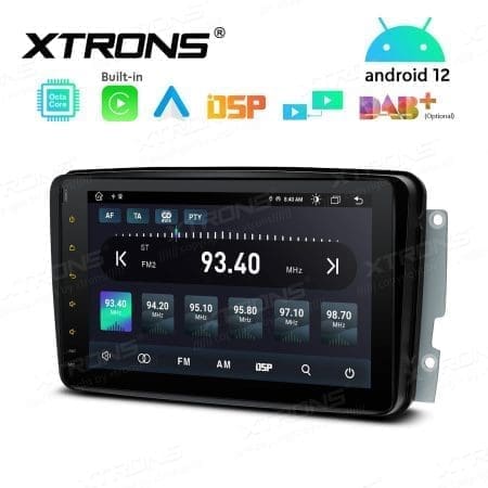 Rádio Xtrons Android 12 8" Octa-Core MTK 2GB 32GB Mercedes-Benz - Image 9