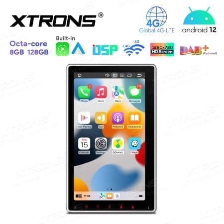 Rádio Xtrons Android 12 10.1" Octa-Core MTK 8GB 128GB Universal 2DIN Rotativo - Image 14