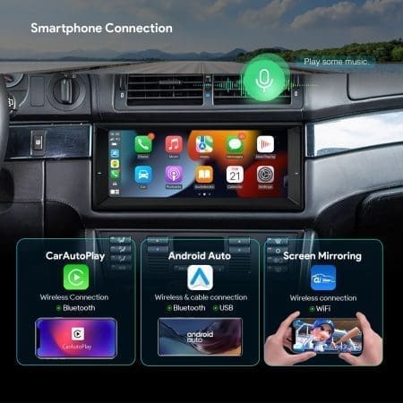 Rádio Xtrons Android 13 10.25" Octa-Core BMW Série 7 E38 Série 5 E39 4GB 64GB - Image 14