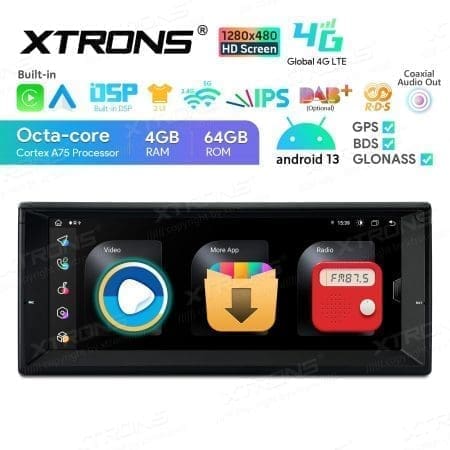 Rádio Xtrons Android 13 10.25" Octa-Core BMW Série 7 E38 Série 5 E39 4GB 64GB - Image 3