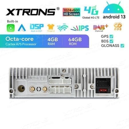 Rádio Xtrons Android 13 7" Octa Core 4GB 64GB Fiat 500 2016-2020 - Image 11