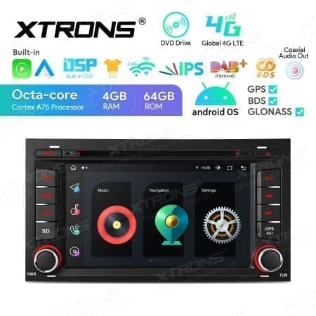 Rádio Xtrons Android 13 7" Octa-Core 4GB 64GB Seat Leon 2013-2018 - Image 3