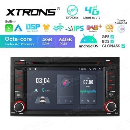 Rádio Xtrons Android 13 7" Octa-Core 4GB 64GB Seat Leon 2013-2018 - Image 4