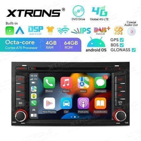 Rádio Xtrons Android 13 7" Octa-Core 4GB 64GB Seat Leon 2013-2018 - Image 5