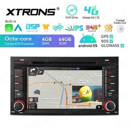 Rádio Xtrons Android 13 7" Octa-Core 4GB 64GB Seat Leon 2013-2018 - Image 7