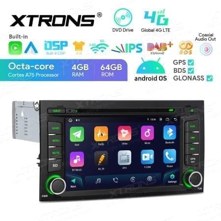 Rádio Xtrons Android 13 7" Octa-Core 4GB 64GB Seat Leon 2013-2018 - Image 8