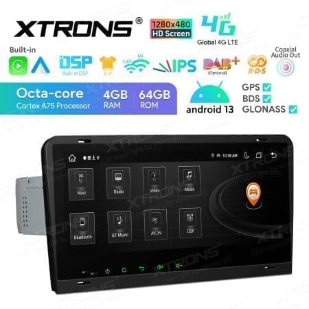 Rádio Xtrons Android 13 8.8" Octa-Core 4GB 64GB Audi A3 8P - Image 7