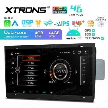 Rádio Xtrons Android 13 8.8" Octa-Core 4GB 64GB Audi A4 B6 B7 Seat Exeo - Image 8