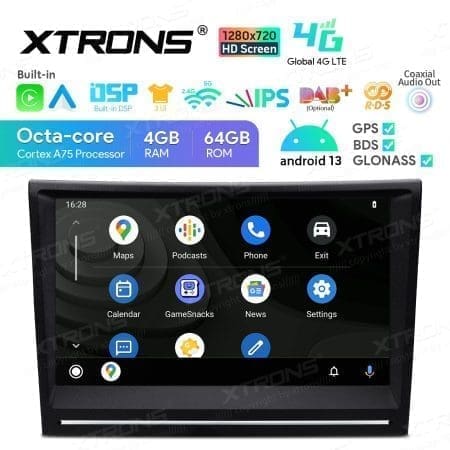 Rádio Xtrons Android 13 8" Octa Core 4GB 64GB Porsche 911 Cayman Boxter 2005+ - Image 6