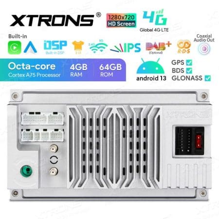 Rádio Xtrons Android 13 Octa-core 4GB 64GB Mercedes CLK W209 05+W203 04+ 8" 4G - Image 11