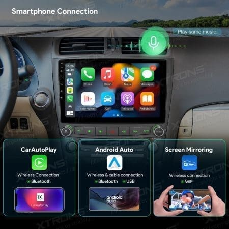 Rádio Xtrons Android 13 10.1" Octa-Core 4GB 64GB Lexus IS200/IS220/IS250/IS300/IS350 Saloon 2006-2012 - Image 14