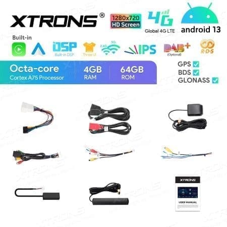 Rádio Xtrons Android 13 10.1" Octa-core Mitsubishi Lancer Evolution 4GB 64GB 2007-2017 - Image 12