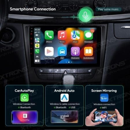 Rádio Xtrons Android 13 9" Octa-Core 4GB 64GB Mercedes E-Class W211 2002-2008 CLS Class W219 2005-2006 - Image 14