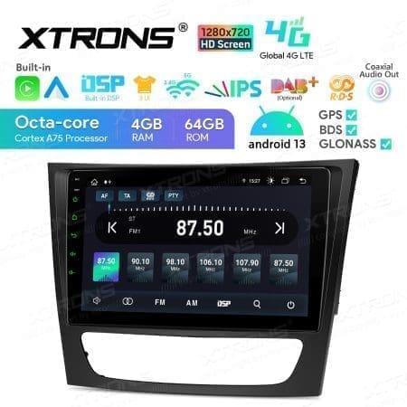 Rádio Xtrons Android 13 9" Octa-Core 4GB 64GB Mercedes E-Class W211 2002-2008 CLS Class W219 2005-2006 - Image 9