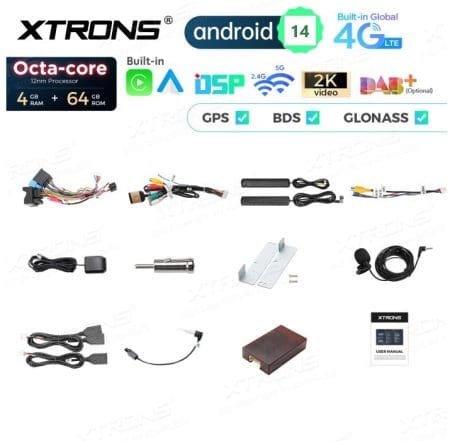 Rádio Xtrons Android 14 7" Octa-Core BMW E39 4GB 64GB 1995-2003 - Image 6