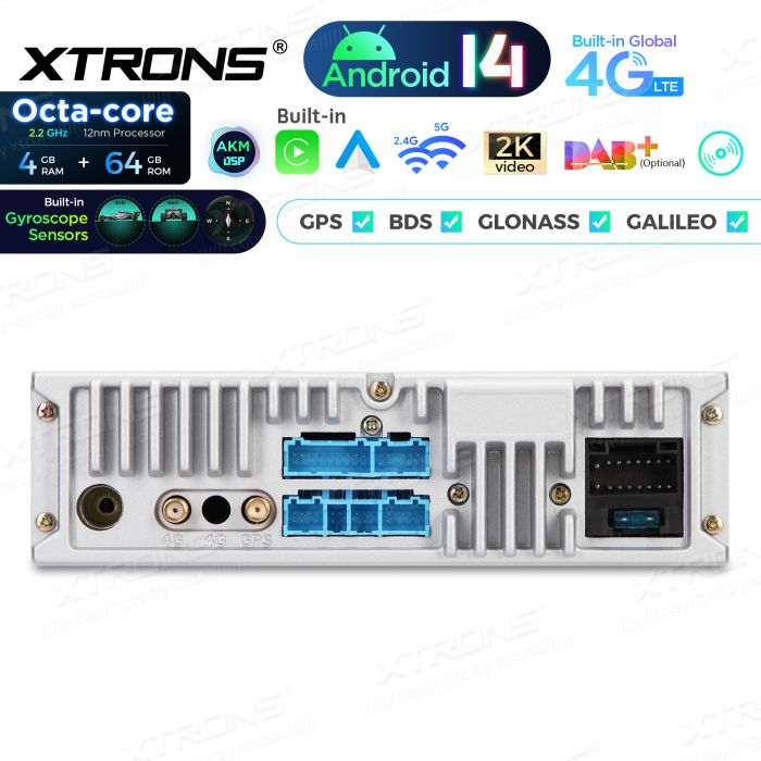Rádio Xtrons Android 14 7" Octa-core BMW E46 (98-06) Rover 75 (99-05) MG ZT (01-05) 4GB 64GB com leitor de CD/DVD - Image 9