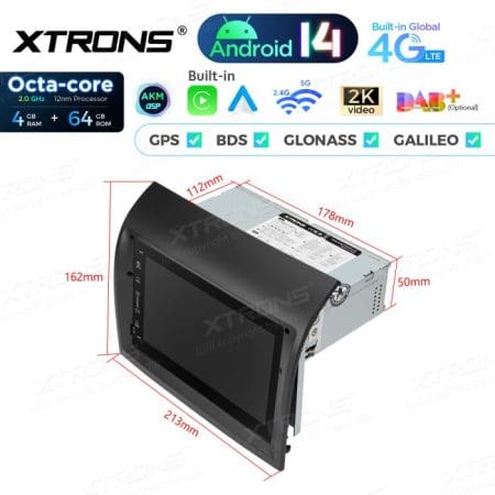 Rádio Xtrons Android 14 7" Octa-Core Fiat Ducato (2011-2015) 4GB 64GB - Image 13