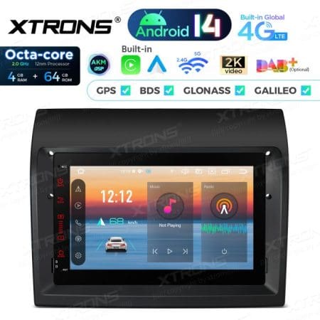Rádio Xtrons Android 14 7" Octa-Core Fiat Ducato (2011-2015) 4GB 64GB - Image 3