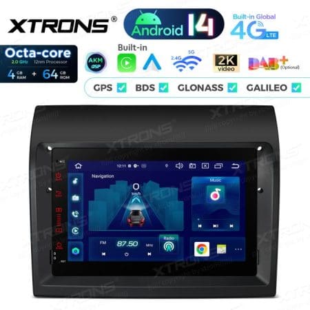 Rádio Xtrons Android 14 7" Octa-Core Fiat Ducato (2011-2015) 4GB 64GB - Image 4