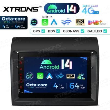 Rádio Xtrons Android 14 7" Octa-Core Fiat Ducato (2011-2015) 4GB 64GB - Image 5
