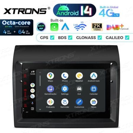 Rádio Xtrons Android 14 7" Octa-Core Fiat Ducato (2011-2015) 4GB 64GB - Image 7