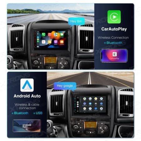 Rádio Xtrons Android 14 7" Octa-Core Fiat Ducato (2011-2015) 4GB 64GB - Image 10