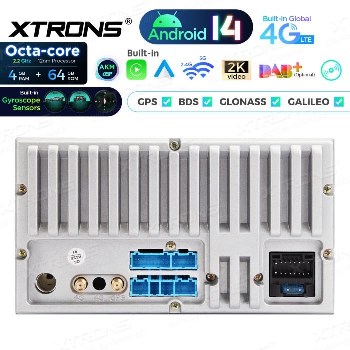 Rádio Xtrons Android 14 7" Octa-Core Mercedes-Benz E-W211 (2002-2008) CLS W219 (2005-2006) 4GB 64GB - Image 9