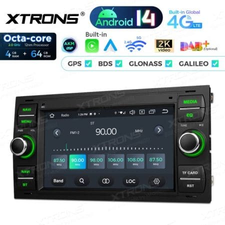 Rádio Xtrons Android 14 7" Octa-Core Ford Focus Transit Fiesta (2005-2008) 4GB 64GB - Image 9
