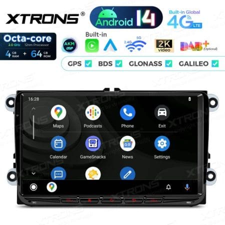 Rádio Android 14 9" Octa-Core VW, Skoda e Seat 4GB 64GB - Image 7