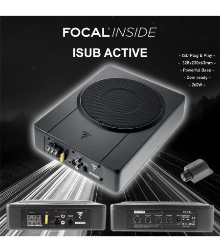 Subwoofer Ativo 20cm Focal I SUB ACTIVE