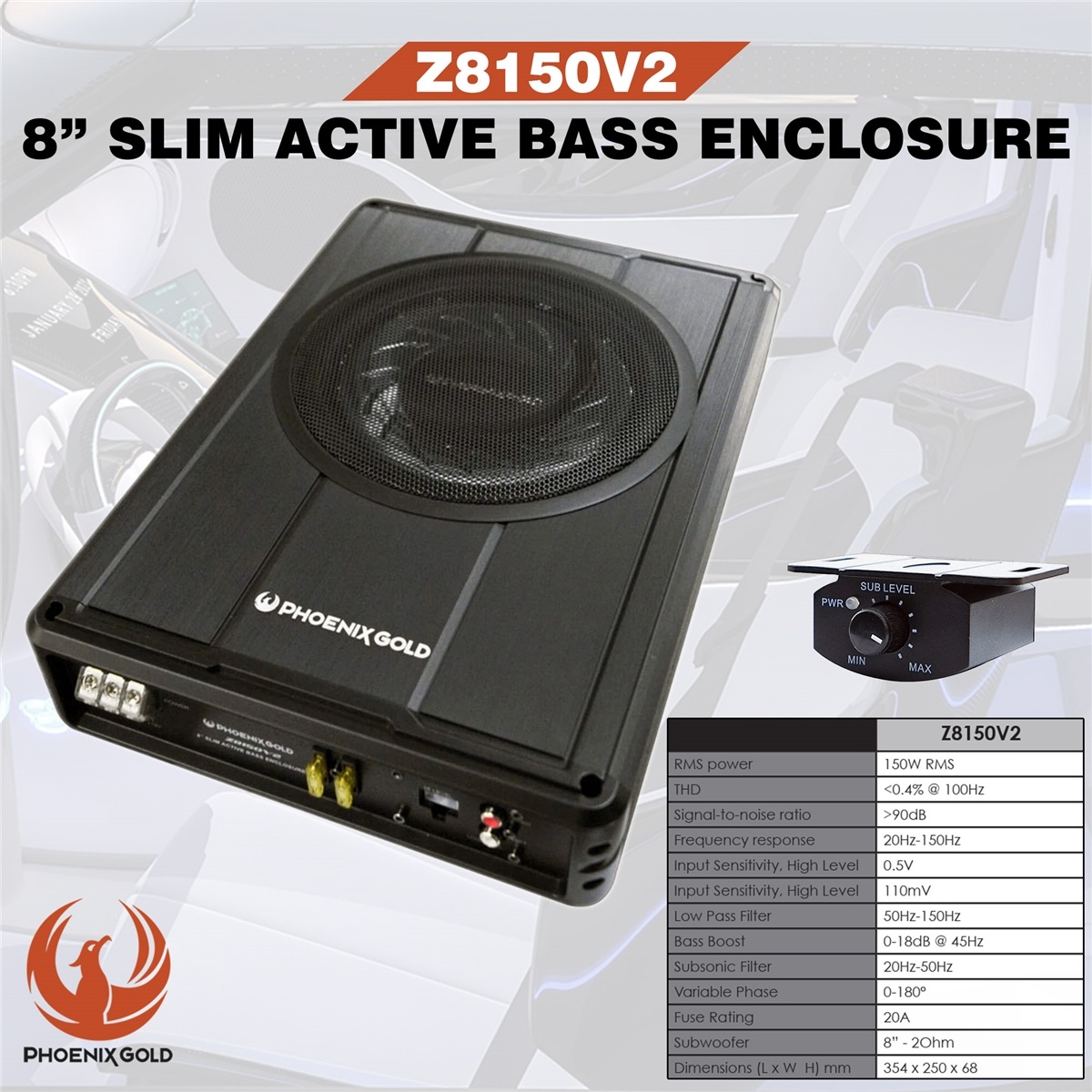 Subwoofer Phoenix Gold 8