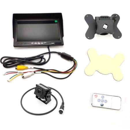 Monitor Auto IPS 7" HD c/ Camera AHD VAN Cabo 10m - Image 12