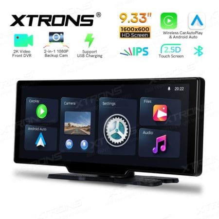 Monitor Android Auto e Apple CarPlay 9.33" c/ câmera traseira - Image 7
