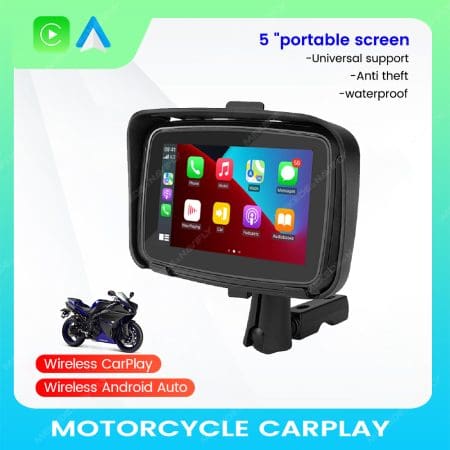 Monitor Android Auto e Apple CarPlay 5" Mota Universal